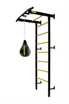 Профессиональная шведская стенка Kampfer Dionis Powerful [черный/желтый] 8942