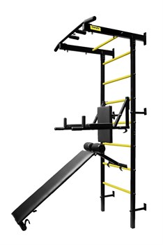 Профессиональная шведская стенка Kampfer Sirius Powerful [черный/желтый] 8995