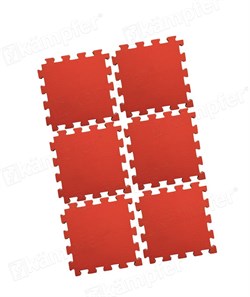 Будо-мат Kampfer №6 (Красный) Budo-Mat-6red