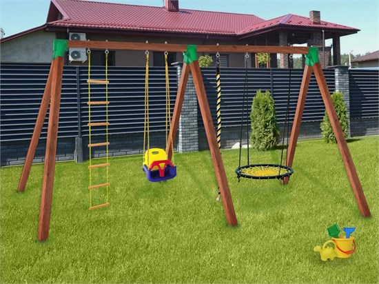 Комплект креплений Kampfer Air-swing plus 006 [зеленый] Kampfer Air-swing plus 006