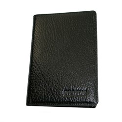 Обложка для паспорта WILD BEAR LUX RO-005 Black [черный] 23731