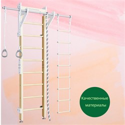 Шведская стенка ROMANA Eco2 [дерево/ белый] 16232