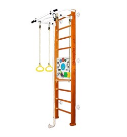 Шведская стенка Kampfer Helena Wall Busyboard [№3 Классический Стандарт Бизиборд белый] 15226