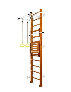 Шведская стенка Kampfer Helena Maxi Wall (№3 Классический Высота 3 м белый турник) 15135