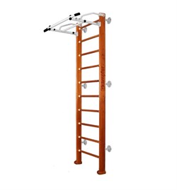 Шведская стенка Kampfer Swedish Wall [№4 Вишневый Стандарт белый антик турник] 15564