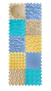 Набор модульных ковриков Kampfer Морские сокровища [Разноцветный] 22663