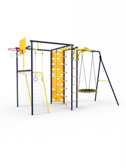 УДСК-7.2 Rokids Атлет-К с качелями [Ультрамарин-желтый с качелями гнездо] 24026