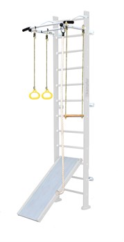 Шведская стенка Kampfer Ride Wall [№6 Жемчужный Высота 3 м белый турник] Ride Wall-20