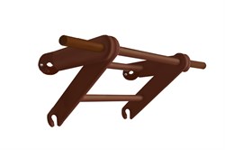 Турник деревянный Kampfer Pull-up Bar [№5 Шоколадный] Pull-up Bar-4