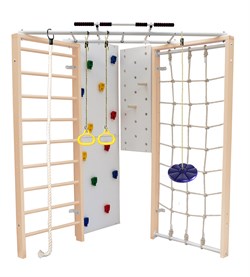 Шведская стенка Kampfer Fantastic [№1 Натуральный синяя лиана] 14970