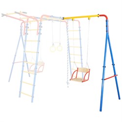 Дополнительная стойка-качели Дачные [синий/желтый/красный] N0016