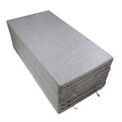 Midzumi Мат №7 (200 х 100 х 10) складной - винилискожа [серый] 894