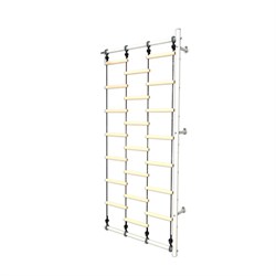 Доп.секция с дер.сеткой для пристенных ДСК РОКИДС ДС-1.01 [бело-черный] ДС-1.01_бело/черный