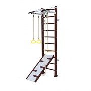 Шведская стенка Kampfer Ride Wall [№5 Шоколадный Стандарт белый турник] Ride Wall-5-1