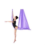 Гамак для занятия йогой YS-07 (сиреневый) YS-07