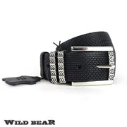 Ремень WILD BEAR RM-028 Black (125 см) 498d9b98-775a-11f0-0a80-05c2000e1c84