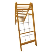 Угловая лестница-сетка Kampfer Corner [№2 Ореховый] 14477