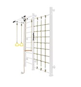 Шведская стенка Kampfer Winner Wall [№6 Жемчужный Стандарт белый турник] 15697