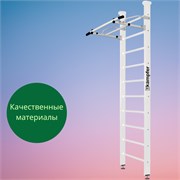 Шведская стенка Kampfer Swedish Ceiling [№6 Жемчужный Стандарт белый антик турник] 15543