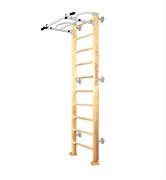 Шведская стенка Kampfer Swedish Wall [№1 Натуральный Стандарт белый антик турник] 15552