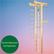 Шведская стенка Kampfer Big Sport Ceiling [№1 Натуральный Высота 3 м] 14859