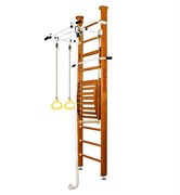 Шведская стенка Kampfer Helena Maxi Ceiling (№3 Классический Стандарт белый турник) 15108