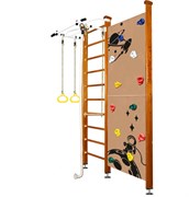 Шведская стенка Kampfer Jungle Ceiling Boy [№3 Классический Стандарт белый турник] Jungle Ceiling Boy №3 Стандарт белый турник