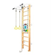 Шведская стенка Kampfer Helena Wall Busyboard [№1 натуральный Стандарт Бизиборд белый] 15216