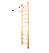 Шведская стенка Kampfer Swedish Ceiling [№1 Натуральный Стандарт белый турник] 15524