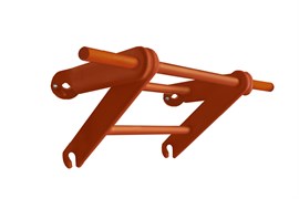 Турник деревянный Kampfer Pull-up Bar [№4 Вишневый] 23668