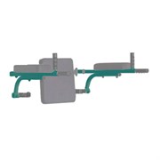 Брусья откидные со спинкой Midzumi Heikobo [ментоловый сорбет] 1513