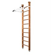 Шведская стенка Kampfer Swedish Ceiling [№2 Ореховый Стандарт белый турник] 15528