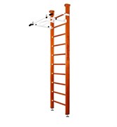 Шведская стенка Kampfer Swedish Ceiling [№4 Вишневый Стандарт белый турник] 15536