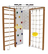 Шведская стенка Kampfer Fantastic [№2 Ореховый желтая лиана] 14971