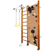 Шведская стенка Kampfer Jungle Wall Girl [№3 Классический Высота 3 м белый турник] Jungle Wall Girl-2