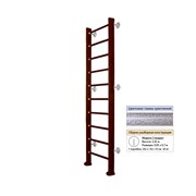 Шведская стенка Kampfer Classic Wall (№5 Шоколадный Стандарт антик) Classic Wall-10