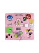 Педагогическая разработка Умная доска Midzumi Busyboard Sovushka [Розовый] dd9bbb66-7871-11f0-0a80-143200227c52