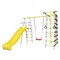 Спортивно-игровой комплекс ROMANA Богатырь MAX 103.07.07-01 серый/желтый с качелями пластиковыми 103.07.07-01 серый/желтый с качелями пластиковыми