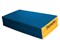 Kampfer Classic Мат №4 (100 х 100 х 10) складной - винилискожа [синий/желтый] 873