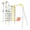 Спортивно-игровой комплекс ROMANA Космос 103.21.05-01 серый/желтый с качелями цепными 1.Д-26.02 24287