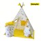 Комбо-набор детский вигвам и мешок для игрушек Kampfer [желтый] K010231
